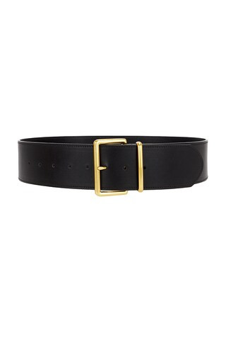 Lovers and Friends Wide Belt in Black & Gold from Revolve.com | Revolve Clothing (Global)