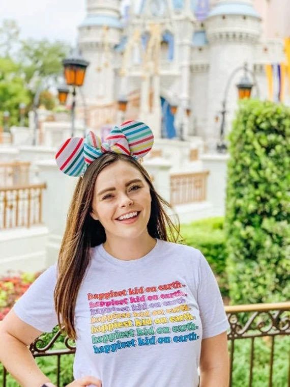 Adult Happiest Kid on Earth ∣ Disney-Inspired Shirt | Etsy (US)