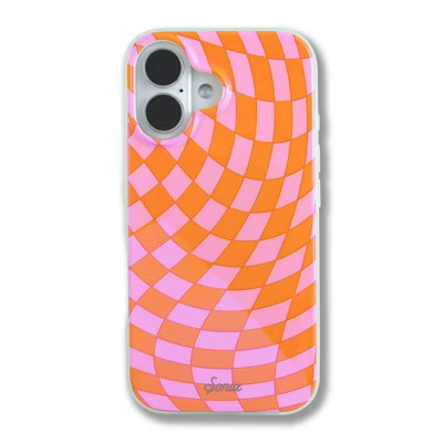 Sonix Apple iPhone 16 Case with MagSafe - Checkmate Pink/Orange | Target