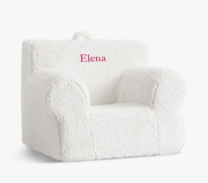 Anywhere Chair®, Cream Sherpa | Pottery Barn Kids