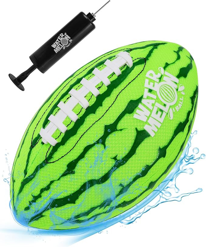 Watermelon Ball Pool Water Beach Football (9 Inch) - Durable Waterproof Football Gifts with Stron... | Amazon (US)