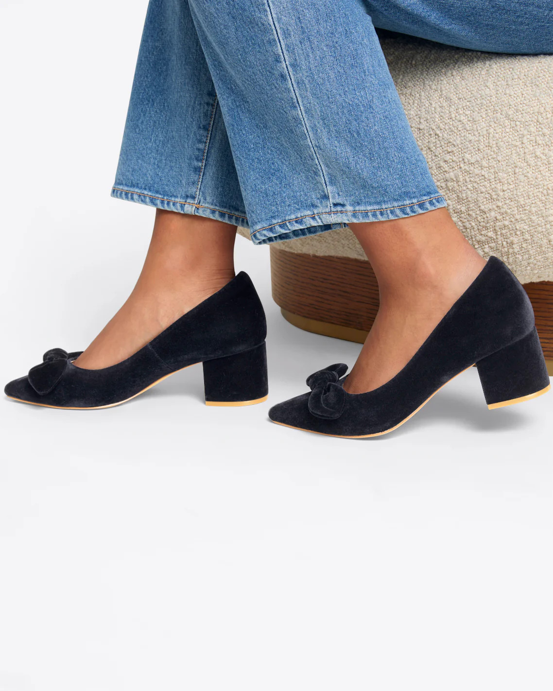 Frances in Navy Velvet | Draper James (US)