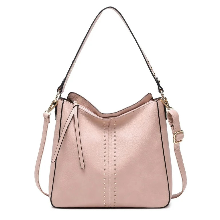 Montana West Hobo Bag for Women Crossbody Purse and Handbags Ladies Chic Shoulder Bags, Pink | Walmart (US)