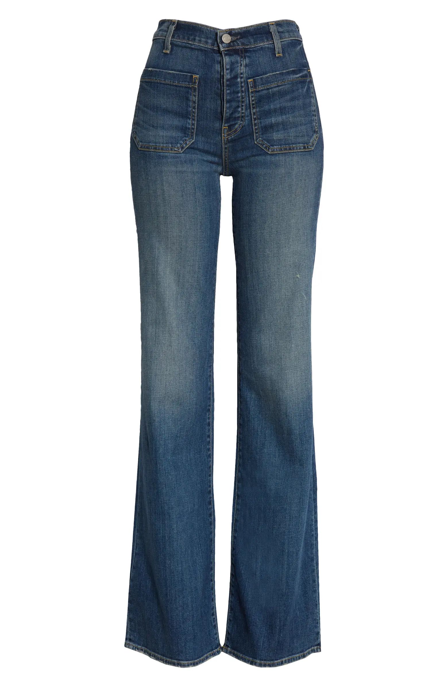 Florence Patch Pocket Jeans | Nordstrom