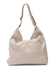 Made In Italy Leather Multi Skull Hobo Bag | Handbags | Marshalls | Marshalls