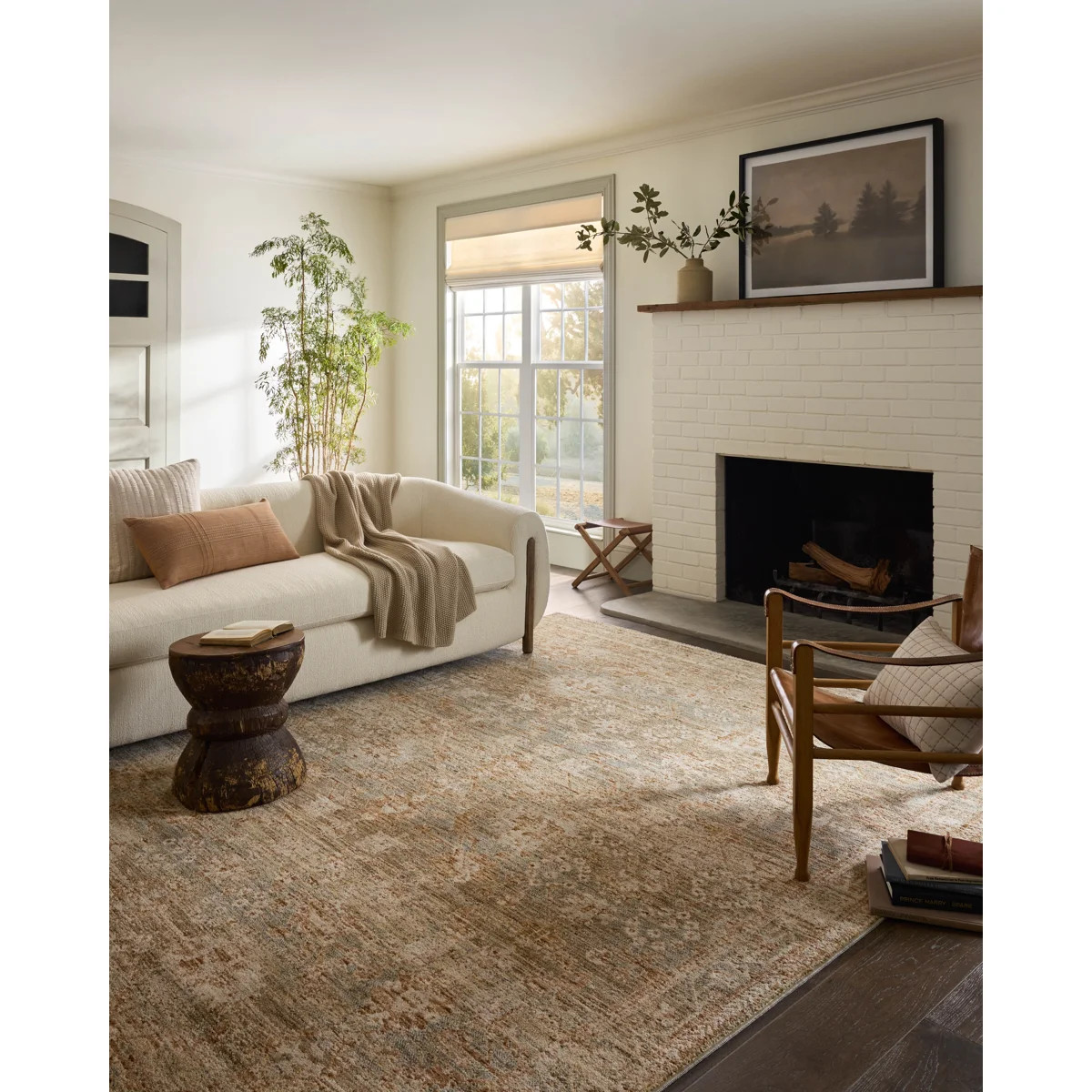 Magnolia Home by Joanna Gaines x Loloi Junie Spice / Multi Area Rug | Wayfair North America