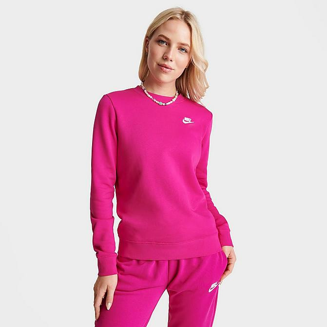 Women's Nike Sportswear Club Fleece Crewneck Sweatshirt | Finish Line (US)
