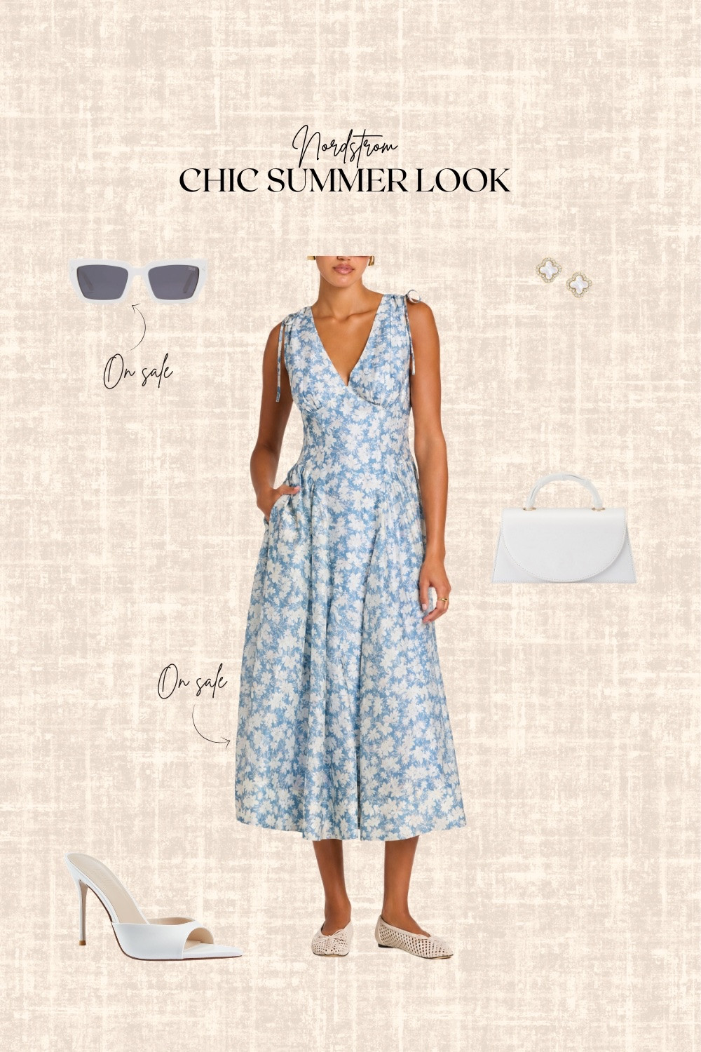 Nordstrom Chic summer look! 

Dress on sale, summer dress, Sunglass, clutch, heels, earrings

#LTKsummer #LTKdresses #LTKstyletip