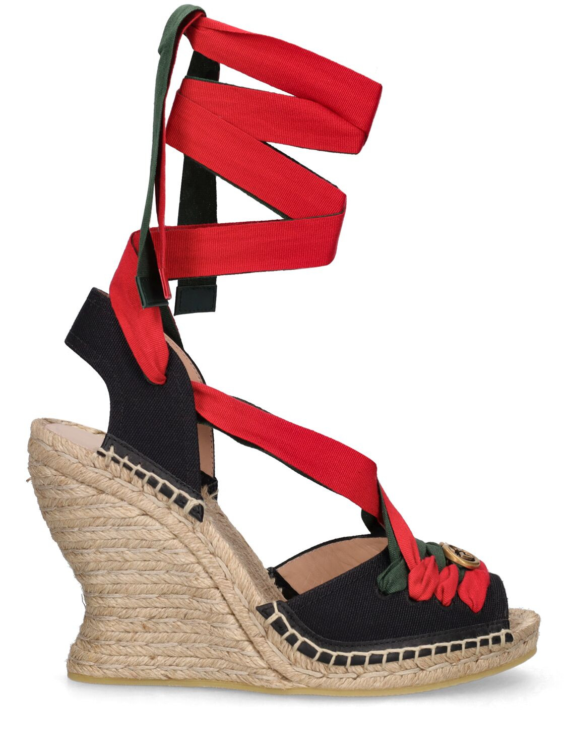 95mm Berenice Cotton Espadrille Wedges | Luisaviaroma