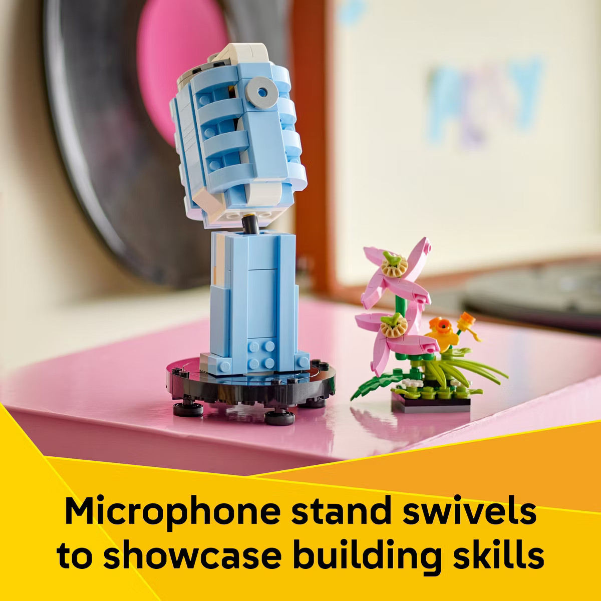 LEGO Creator 3 in 1 Record Player with Flowers, 3 Building Options, Record Player, Radio, or Micr... | Target