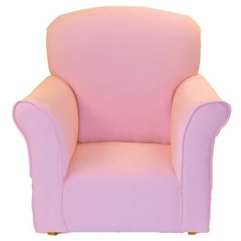 Brighton Home Furniture CR1000BP Toddler Rocker in Baby Pink Cotton | Walmart (US)