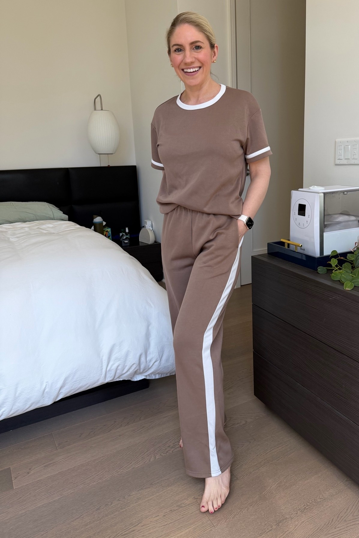 Comfy and casual matching set for around the house, so soft! Wearing a small

#LTKOver40 #LTKPetite #LTKmomlife