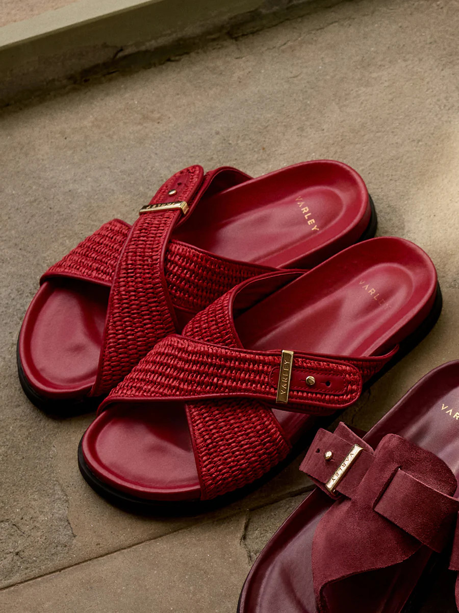 Esla Slide Sandals Textile | Varley US | Varley US