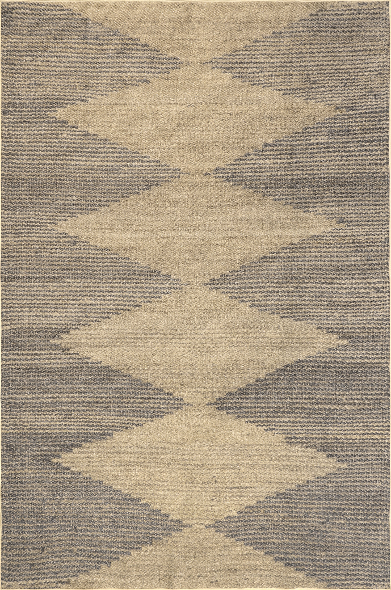 Reema Easy-Jute Washable Pyramids Rug | Natural | Rugs USA