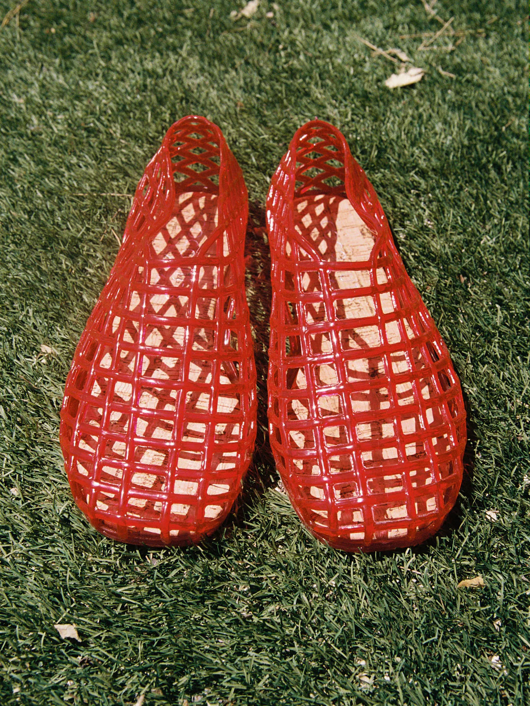 Marlow Jelly Sandal - Red | Lisa Says Gah