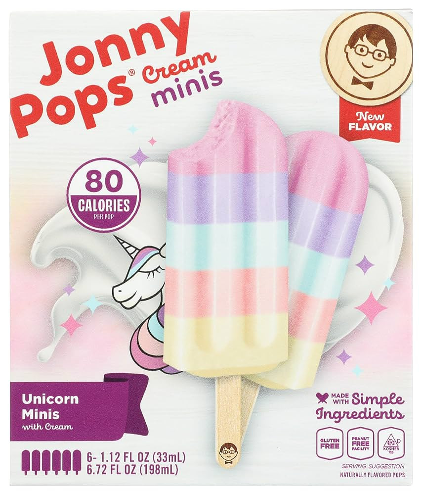 JONNYPOPS Unicorn Cream Pops, 6.72 FZ | Amazon (US)