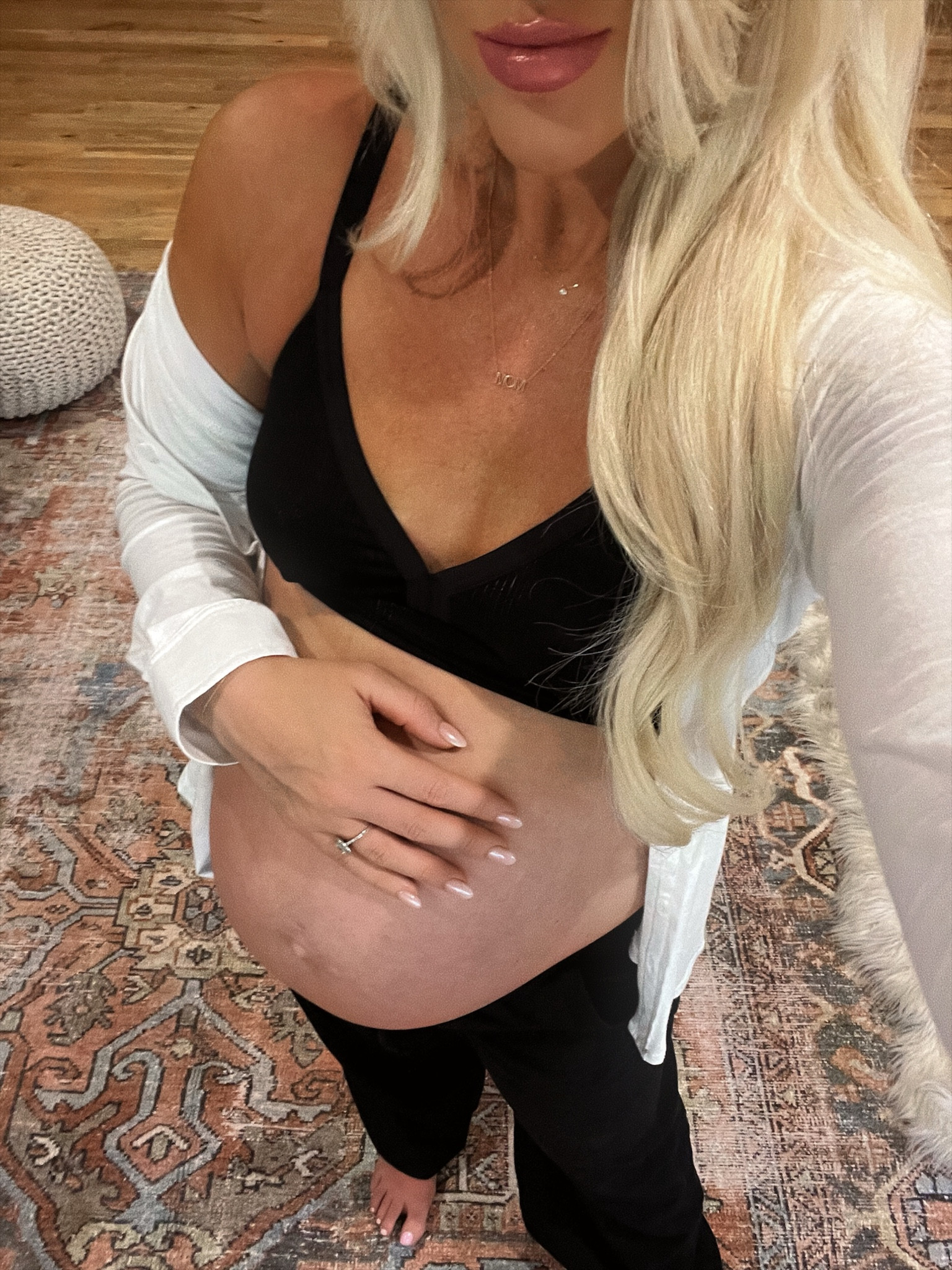 The comfiest pregnancy into postpartum bra🖤 perfect to sleep in! It’s a no clip style nursing bra that is very moveable to pull down #pregnancybra #maternity #bumpfriendly #nursingbra

#LTKfindsunder100 #LTKbump #LTKfindsunder50