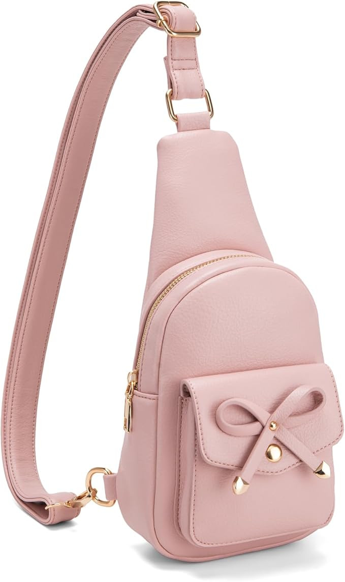 Small Sling Bag Crossbody Fanny Pack for Girls PU Leather Cross Body Purse for Women Cute Stuff G... | Amazon (US)