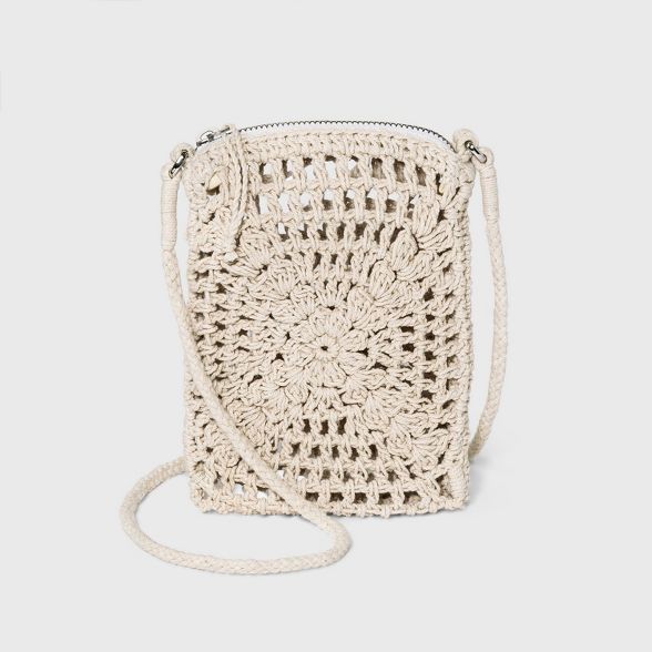 Floral Crocheted Crossbody Bag - Wild Fable™ | Target