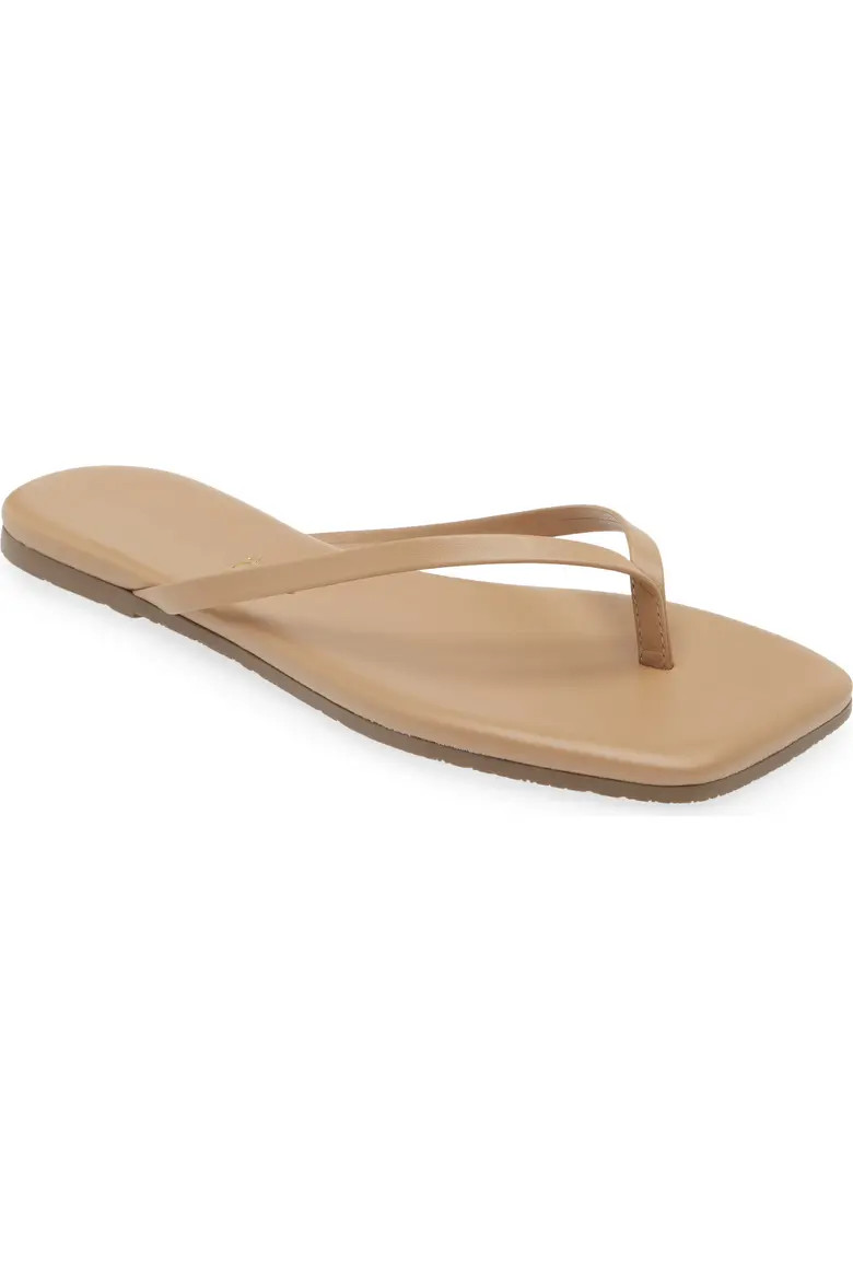 Lily Square Toe Flip Flop (Women) | Nordstrom | Nordstrom