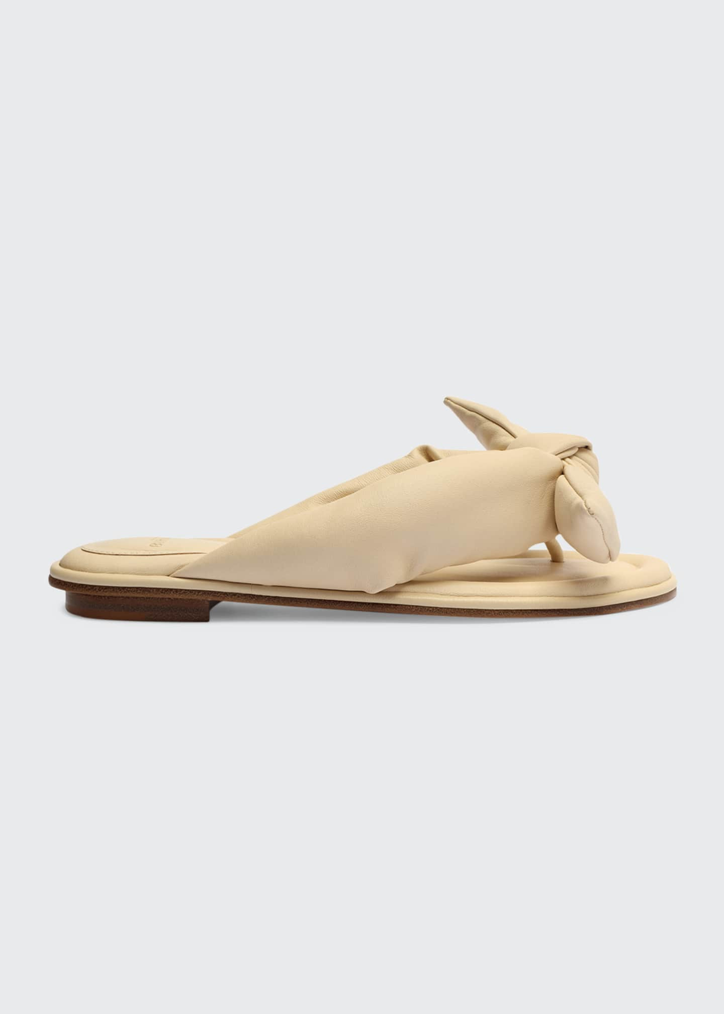Alexandre Birman Clarita Flat Soft Leather Thong Sandals | Bergdorf Goodman