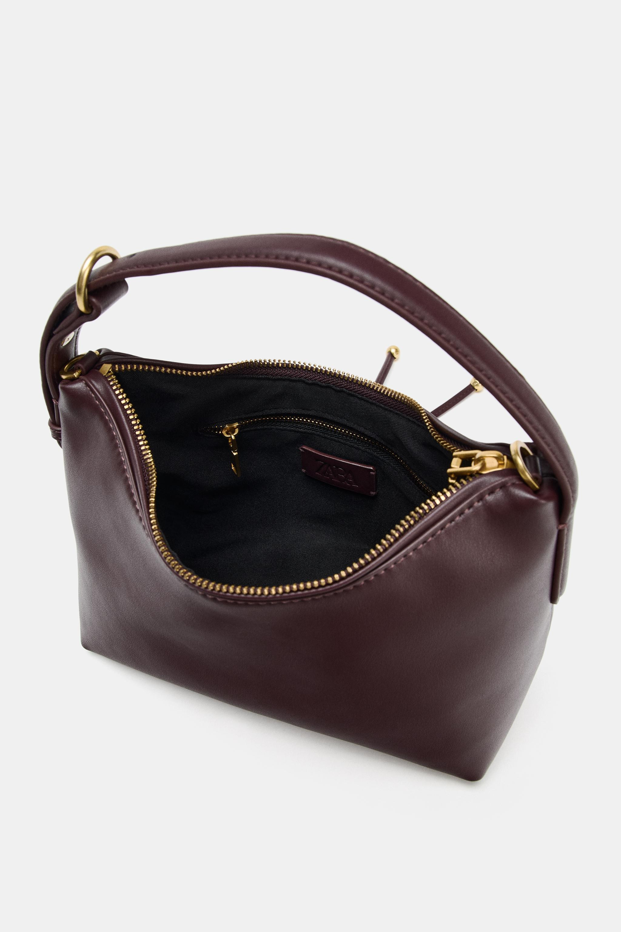 MINI BUCKET BAG WITH BEAD DETAIL | Zara US