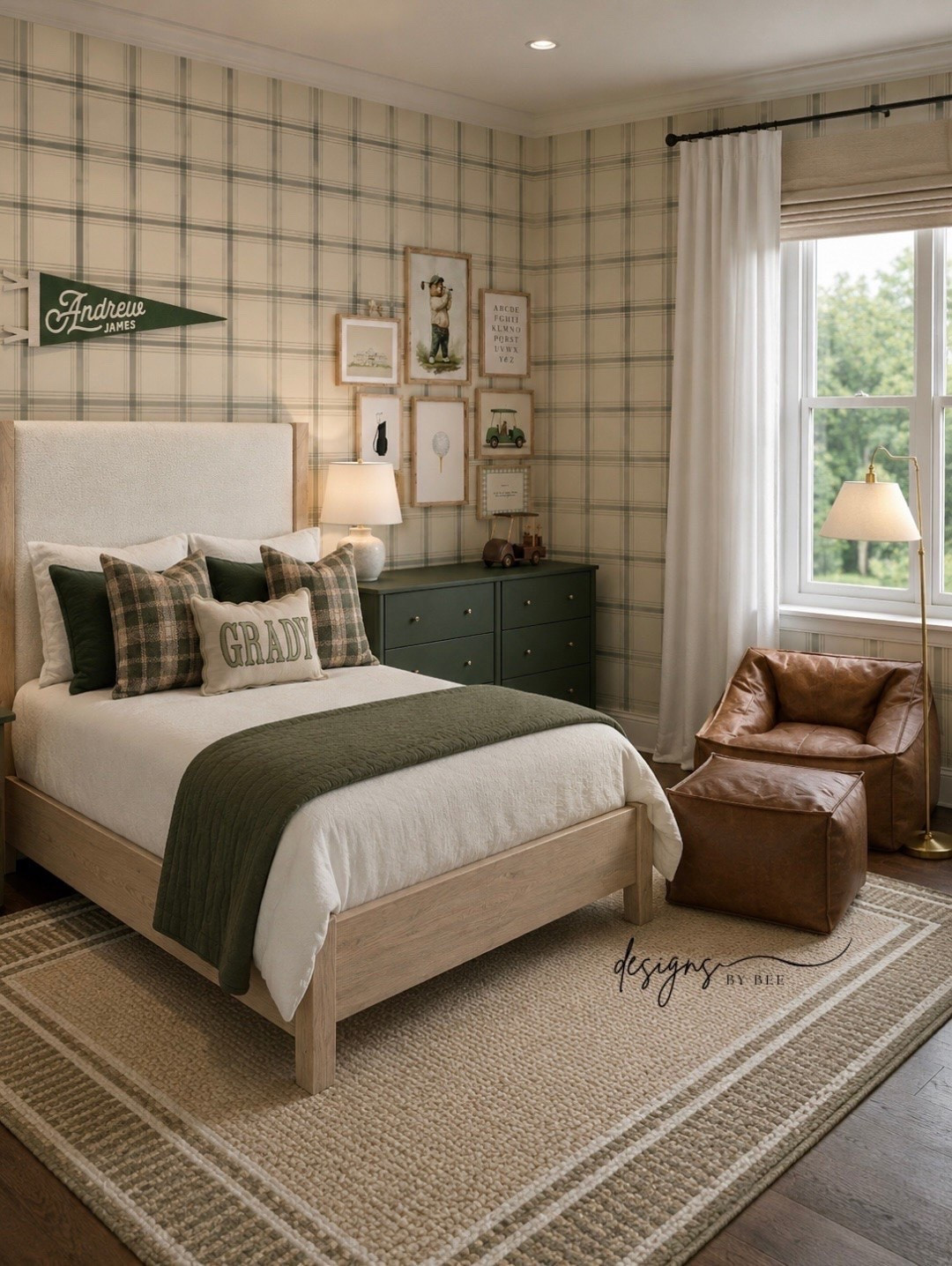 golf themed bedroom, kids room, boys bedroom, boys golf bedroom

#LTKKids #LTKHome