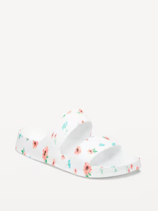 Gender-Neutral Double-Strap EVA Slide Sandals for Kids (Partially Plant-Based) | Old Navy (US)