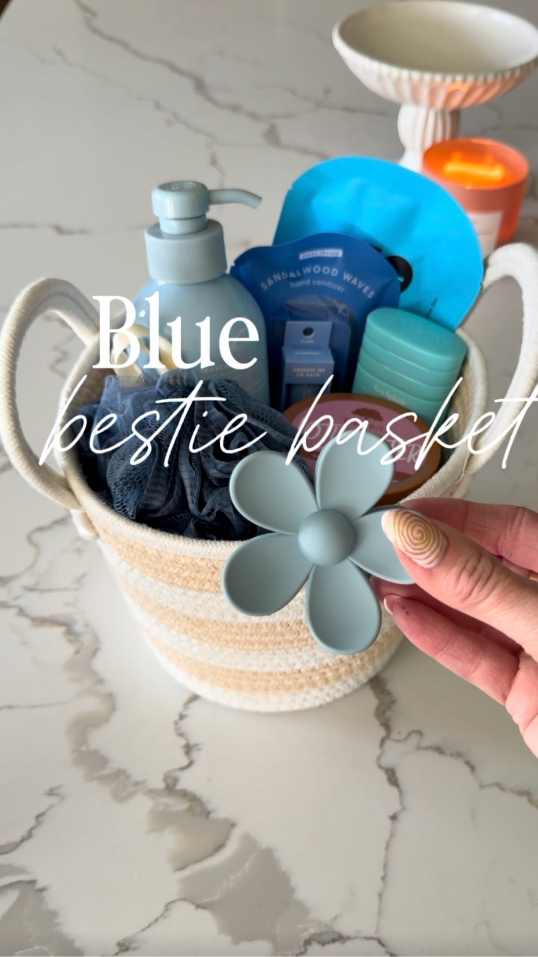 Blue-themed bestie basket 💙✨
All the cutest self-care + giftable finds in one aesthetic bundle—perfect for birthdays, thinking-of-you gifts, or just because. Everything is linked for easy shopping 🛍️ ltk #ltkfinds #ltkhome #ltkgiftguide #ltkitlist #giftideas #giftbasket #bestiegifts #selfcareessentials #selfcaregift #amazonfinds #aestheticfinds #blueaesthetic #giftinspo #momlife #momcreator #easygifting #founditonamazon #ltkunder50 #ltkstyle