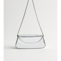 Silver Mirror Faux Leather Shoulder Bag New Look | New Look (UK)