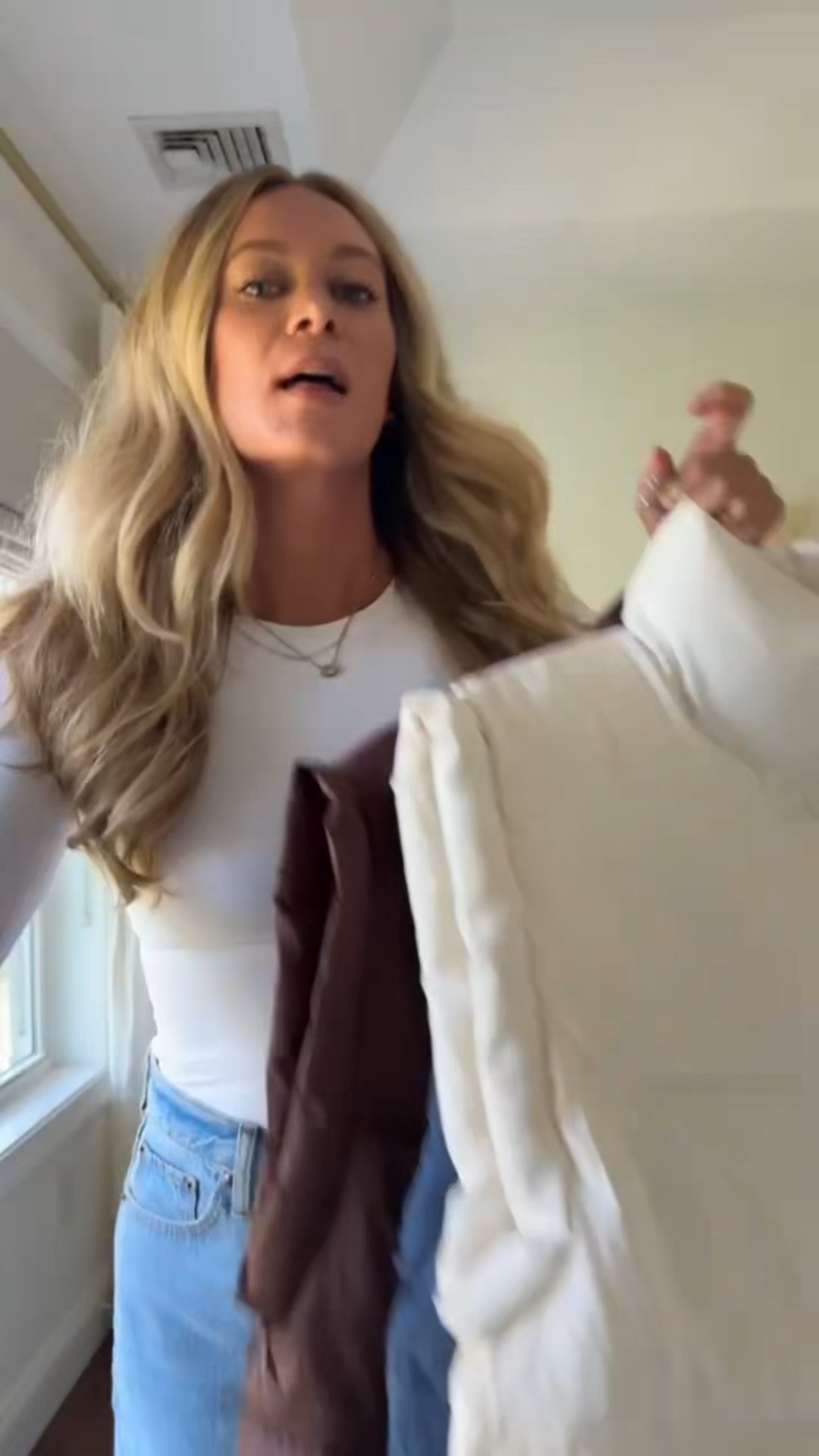 Amazon puffer vest - look for less to free people! 