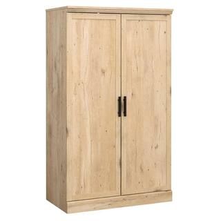 SAUDER Aspen Post Prime Oak Accent Storage Cabinet with Adjustable Shelves 433964 - The Home Depo... | The Home Depot