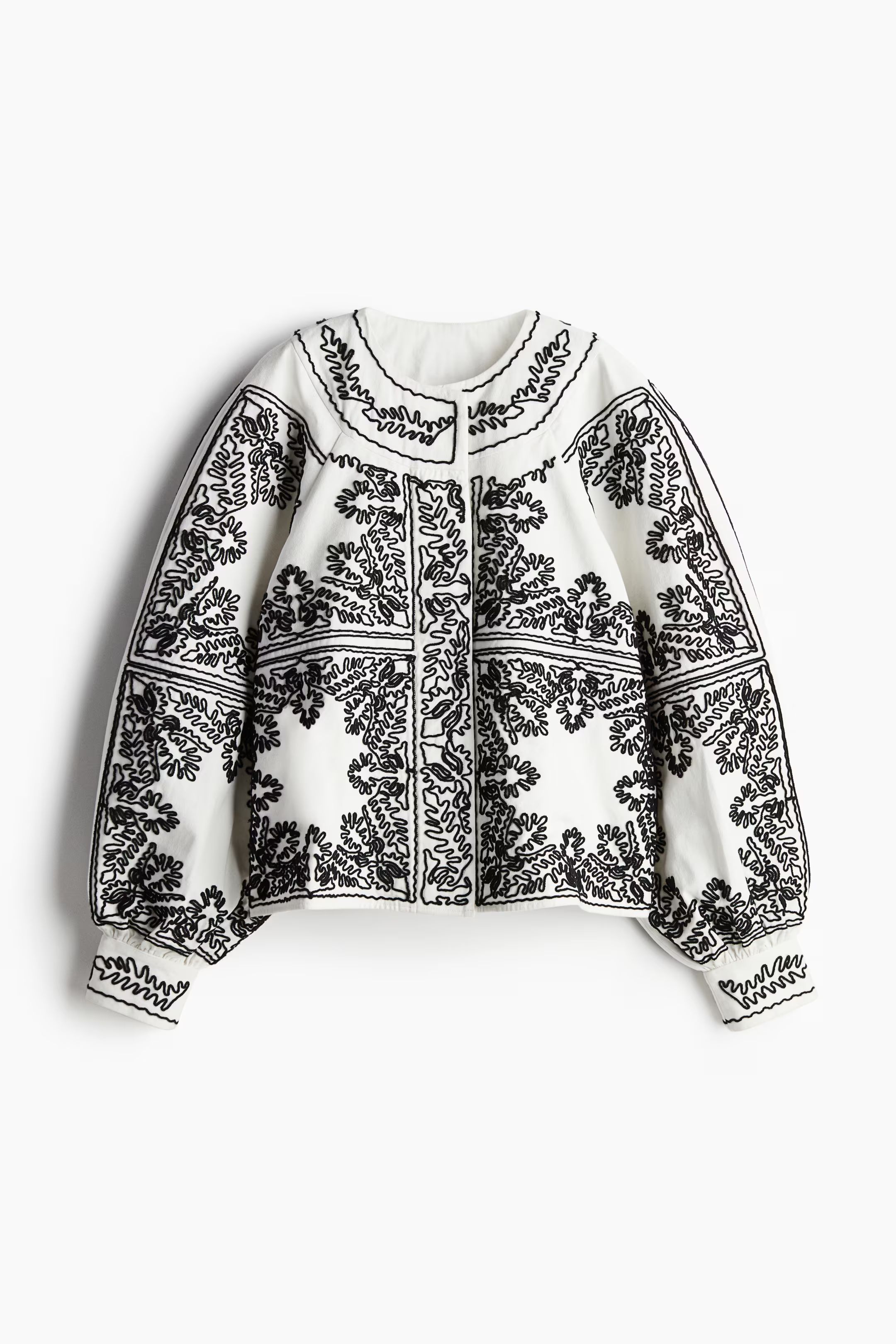 Embroidered jacket | H&M (UK, MY, IN, SG, PH, TW, HK)