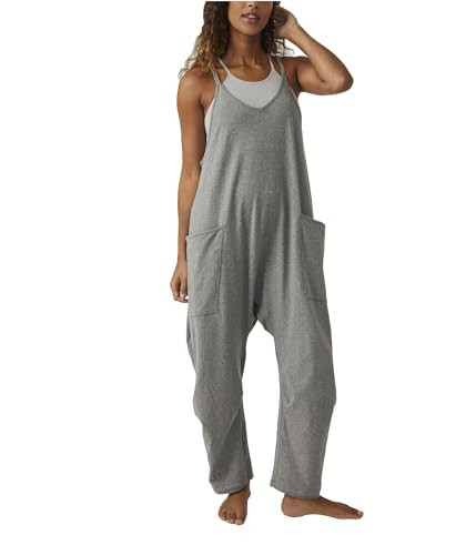 Free People Women's Hot Shot Onesie, Charcoal Heather | Amazon (US)