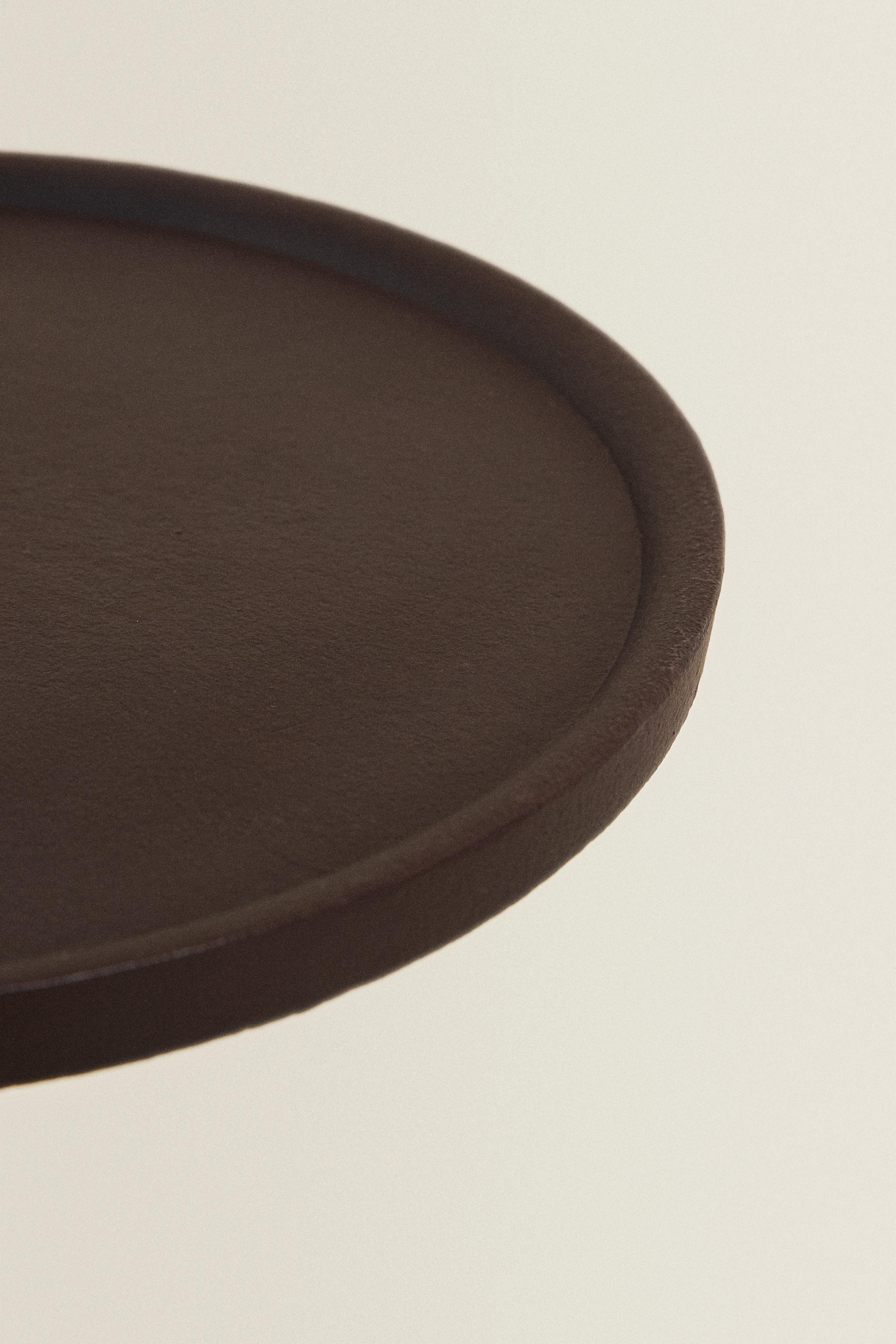 AGED METAL SIDE TABLE | Zara US