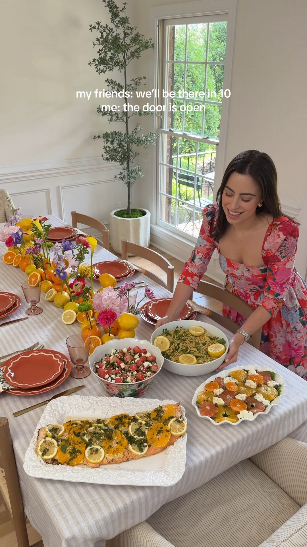 Lemon citrus dinner party! Linked everything in my kitchen