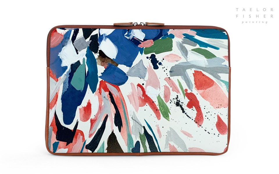 Buchanan 15'' Laptop Case - Leather Patch - 65.00 | Barrington Gifts