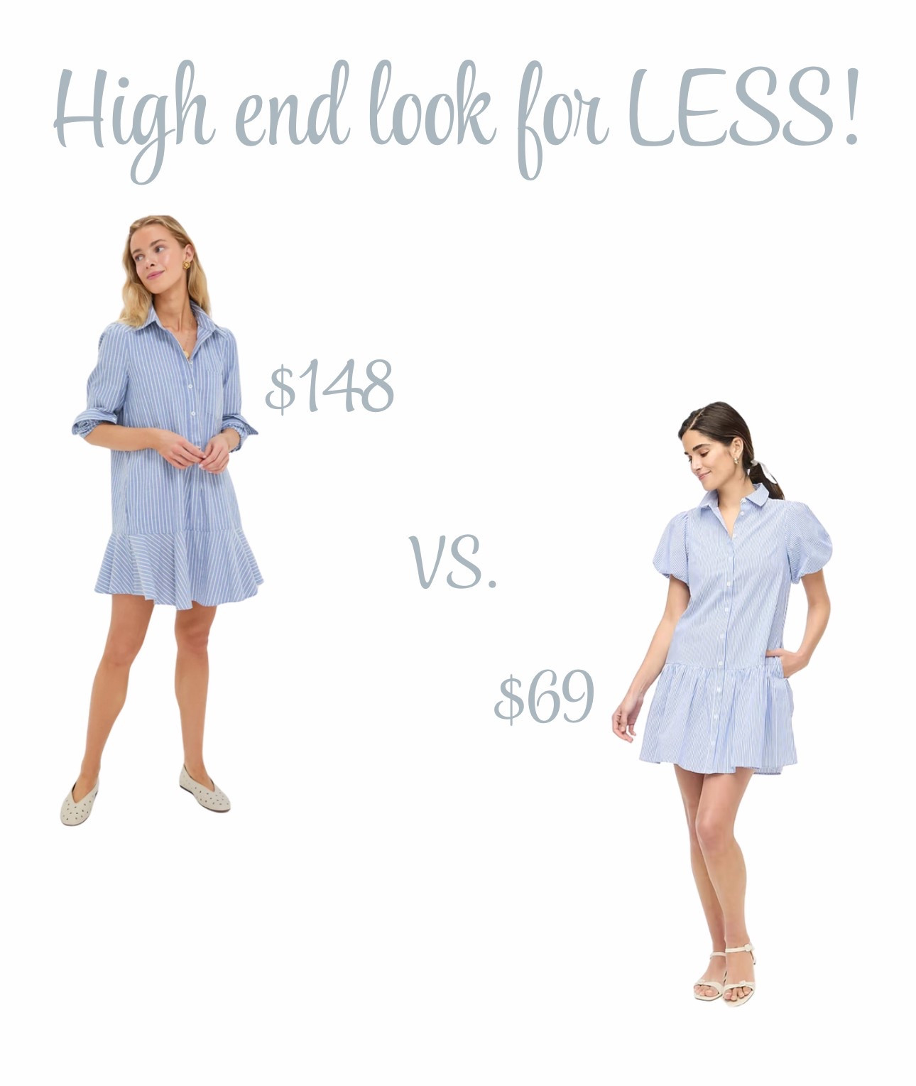 High end look for less, summer dress, vacation dress, blue and white dresss

#LTKSeasonal #LTKSaleAlert #LTKStyleTip