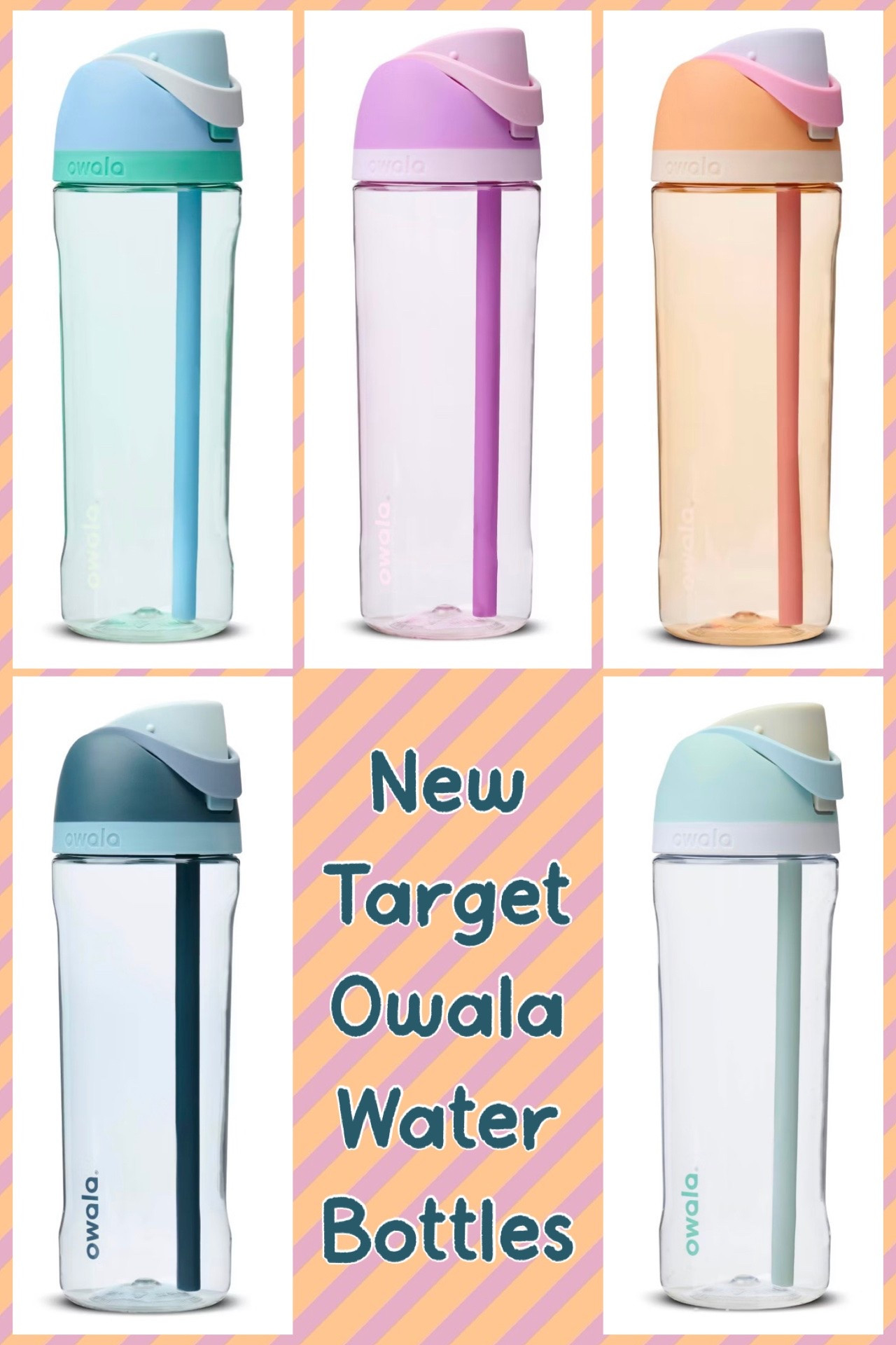 Clear Owala Water Bottles have been a longtime request, and some Target exclusive options are now available. 🎯 These are part of the new Owala Pearlized Collection, and they’re flying. Available for $21.99 in these five color options. 💦

#LTKActive #LTKSeasonal #LTKselfcare