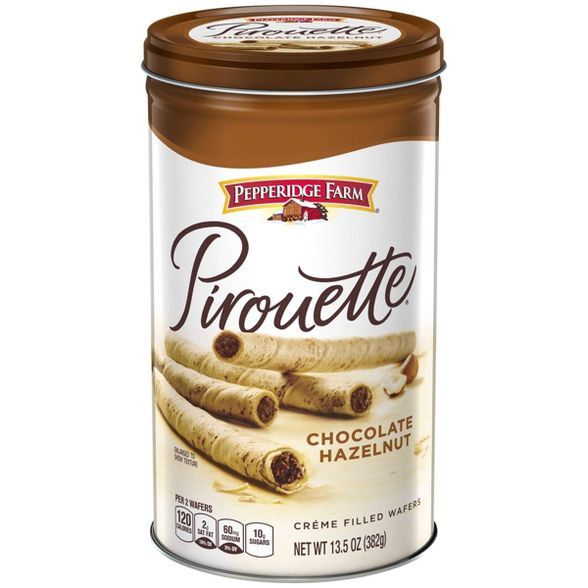 Pepperidge Farm Pirouette Chocolate Hazelnut Cookies - 13.5oz | Target