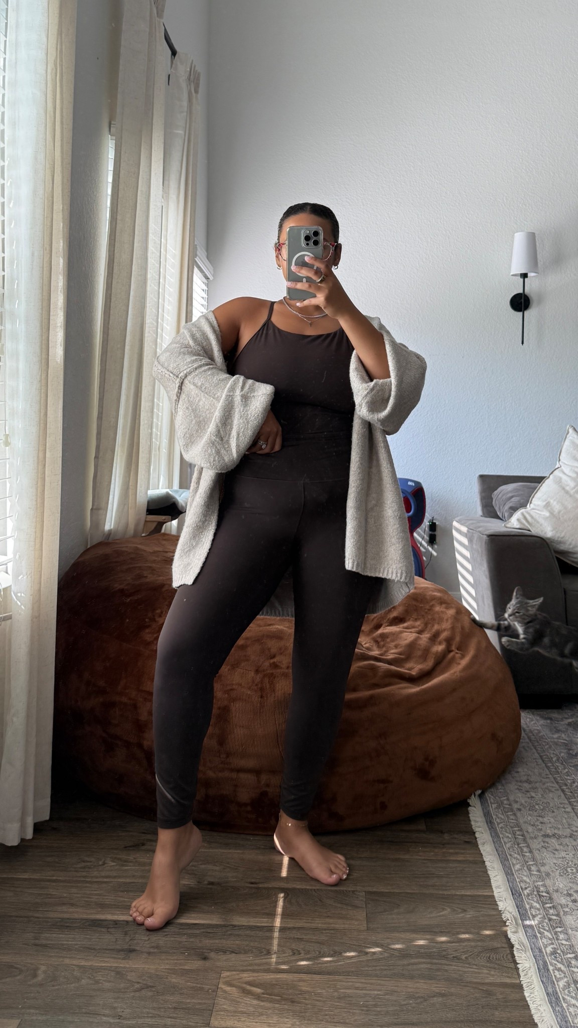 Chocolate brown activewear set 

#LTKMidsize #LTKSeasonal #LTKActive