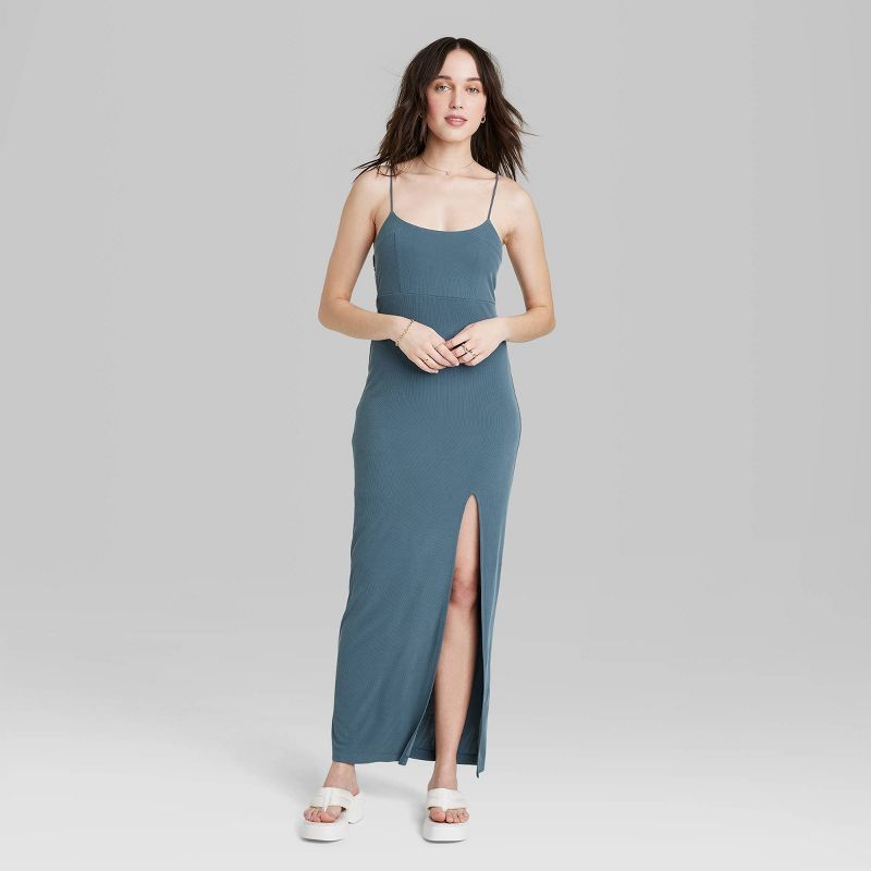 Women's Sleeveless High Slit Maxi Bodycon Dress - Wild Fable™ | Target