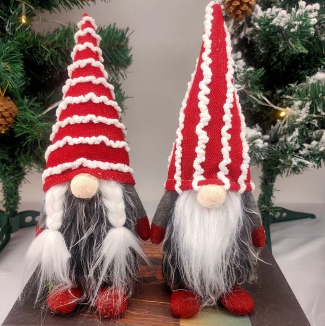 LONGRV Christmas Gnomes Decorations Handmade Swedish Tomte, Christmas Elf Decoration Ornaments Th... | Walmart (US)