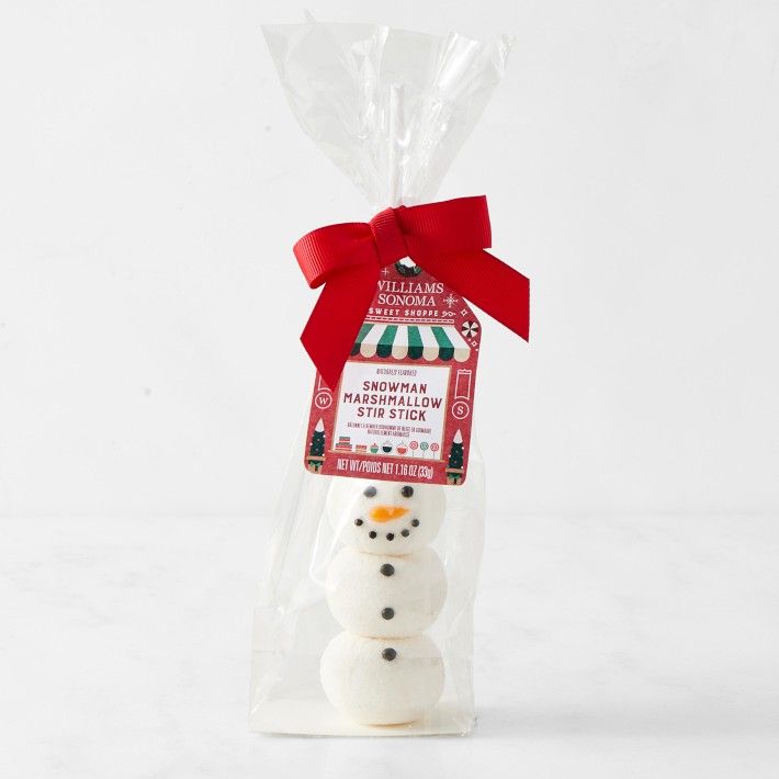 Snowman Marshmallow Stir Stick | Williams-Sonoma