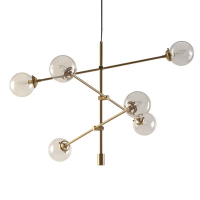 29" Cyrus Chandelier Gold | Target