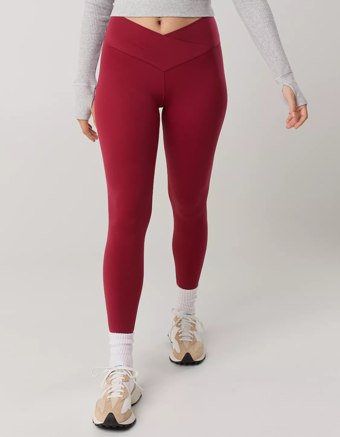 OFFLINE By Aerie Real Me High Waisted Crossover Legging | Aerie