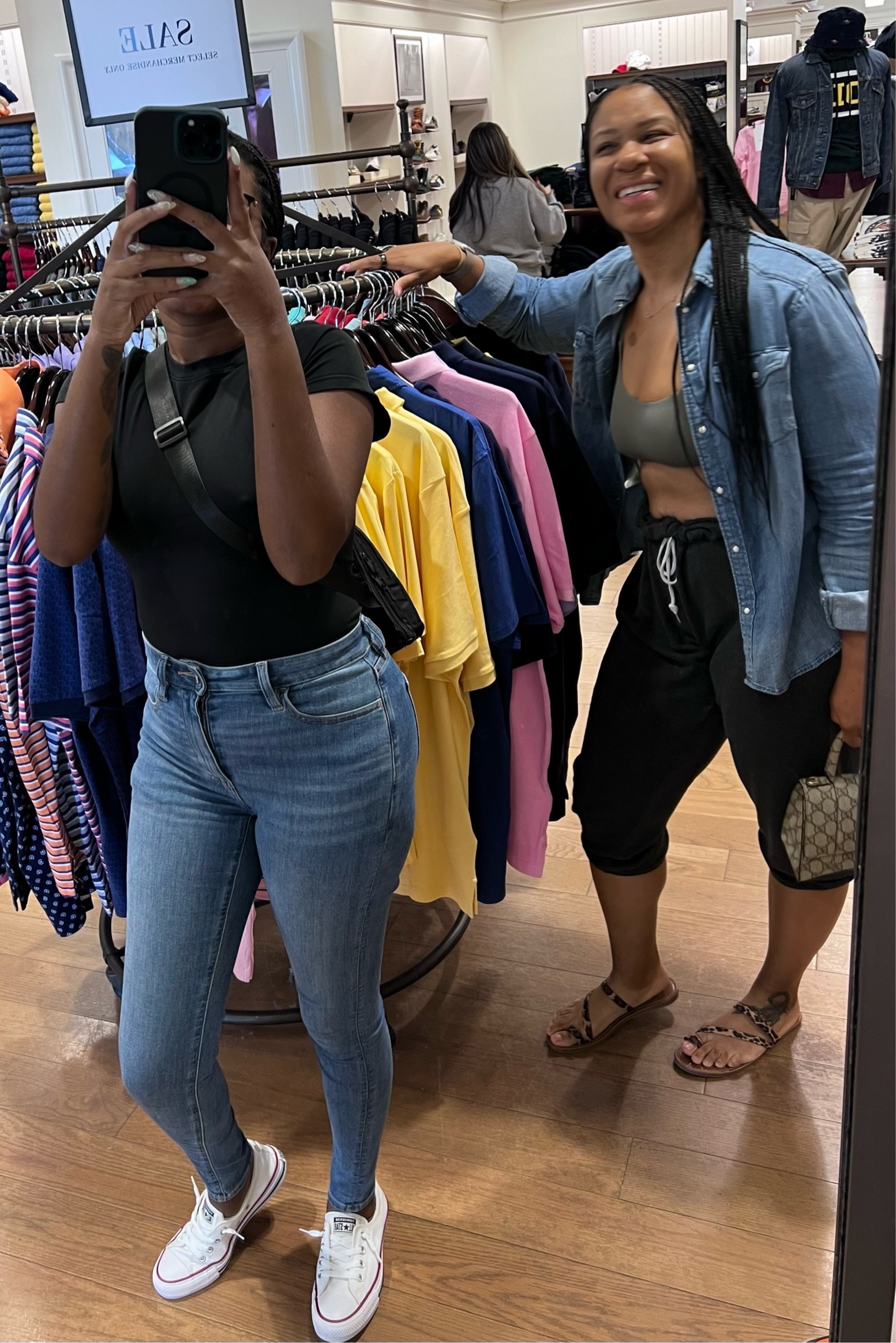 Spent a beautiful day shopping with my mom and couldn’t resist stopping for a selfie because I LOVED our outfits! 🛍️👗 My go-to look is always jeans or leggings with a t-shirt whenever I’m not in a cozy sweatsuit. But let me tell you, my mom is and always will be my fashion inspo—she always has on the cutest and most stylish outfits! 😍💫 She’s got that effortless vibe down! 


#FashionInspo #OutfitIdeas #FallOutfits #MustHaveLooks #StyleGoals #StyleTips #OOTD #CasualChic #MomAndDaughterStyle #FashionFavorites

#LTKFallSale #LTKFindsUnder50 #LTKStyleTip