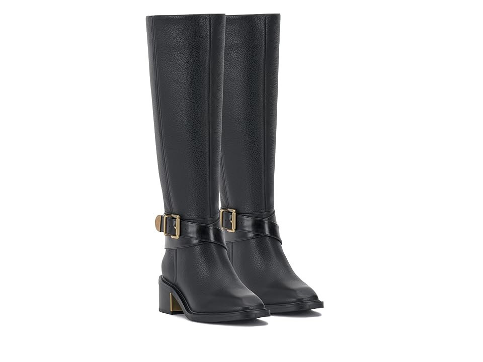 Vince Camuto Gini Women's Boots Black : 8.5 M, Leather | Zappos