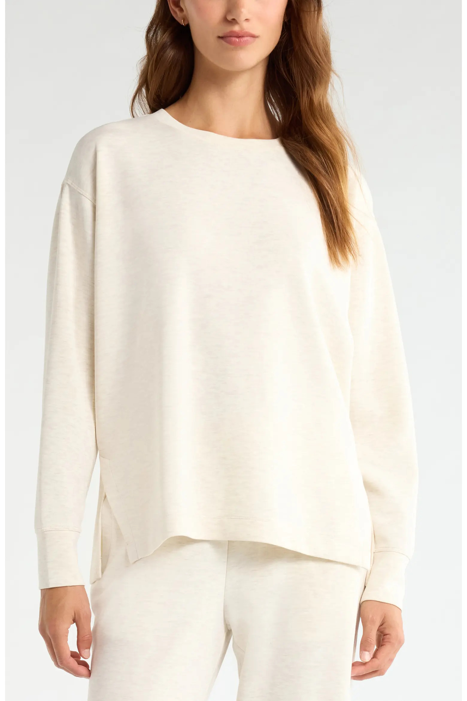 Soft Luxe Crewneck Tunic Sweatshirt (Women) | Nordstrom | Nordstrom