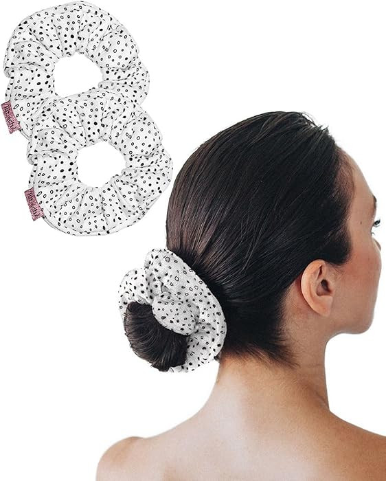 Kitsch Microfiber Hair Towel Scrunchies - Soft and Highly Absorbent Microfiber Scrunchie for Wome... | Amazon (US)